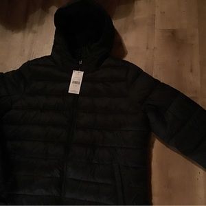 George puffer jacket XL unisex new with tags mint condition black